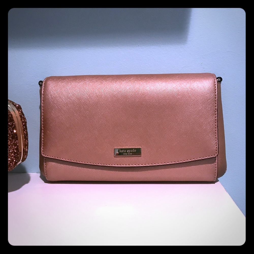 Kate spade champagne cross body!